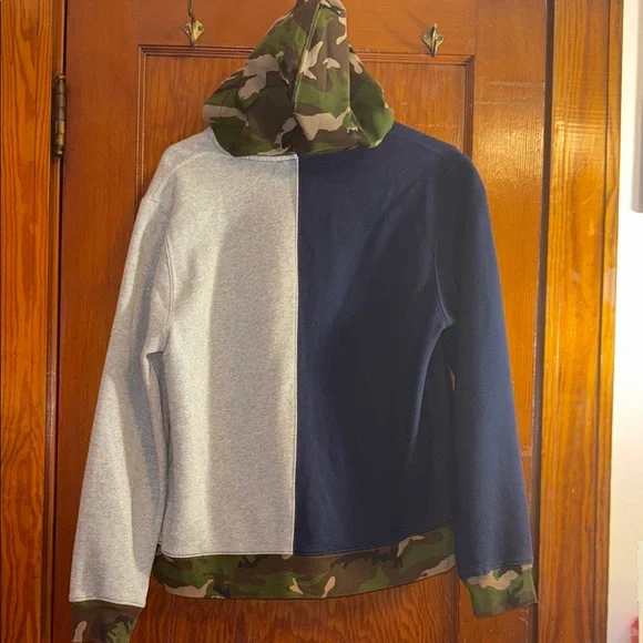 Polo by Ralph Lauren Navy and Gray Hoodie - Picture 4 of 5